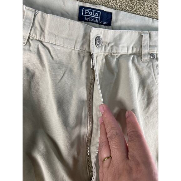 Polo Ralph Lauren, Men's Casual Workwear 5 Pocket Beige Pants Size 40x32 RN41381 - Picture 9 of 10